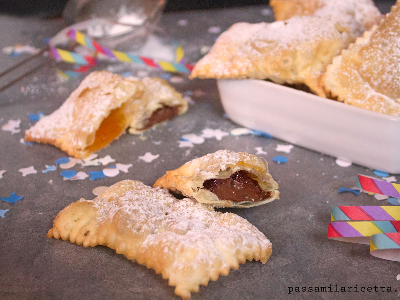 Chiacchiere alla Nutella