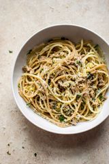 Fasting Pasta With Tuna