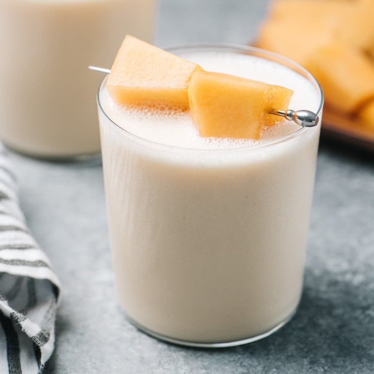 Cantaloupe Vanilla Smoothie