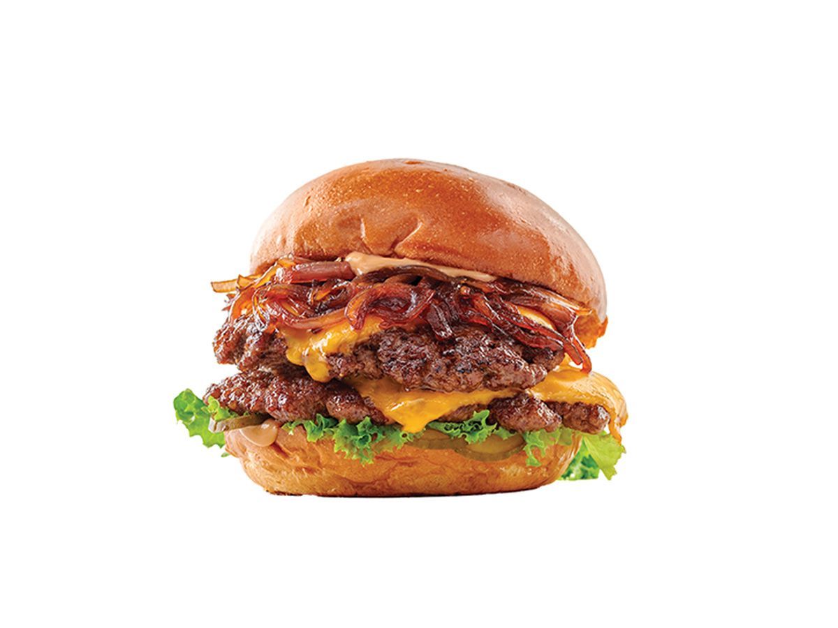 Caramelized BBQ Burger
