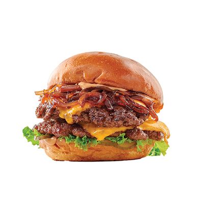 Caramelized BBQ Burger