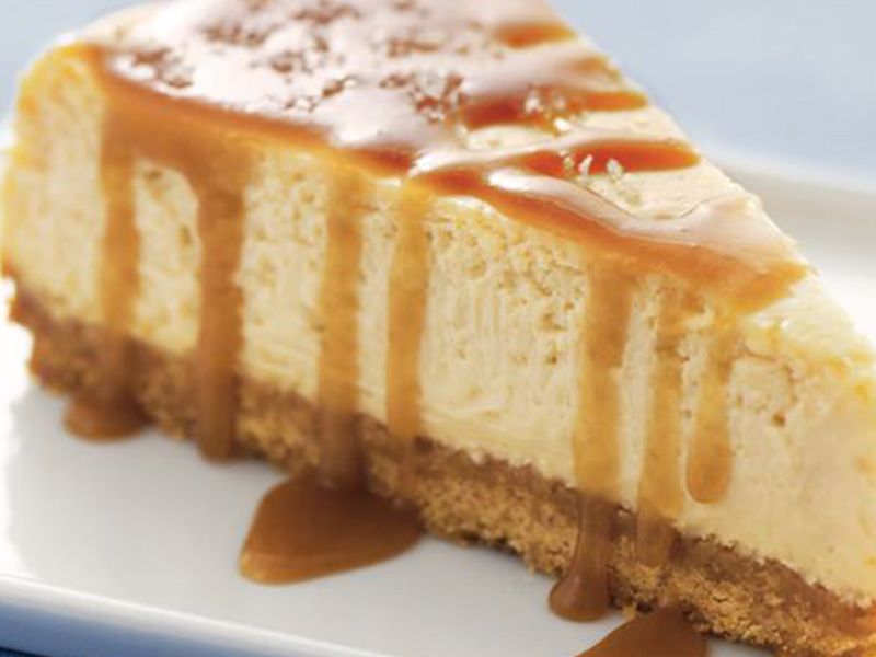 caramel cheesecake