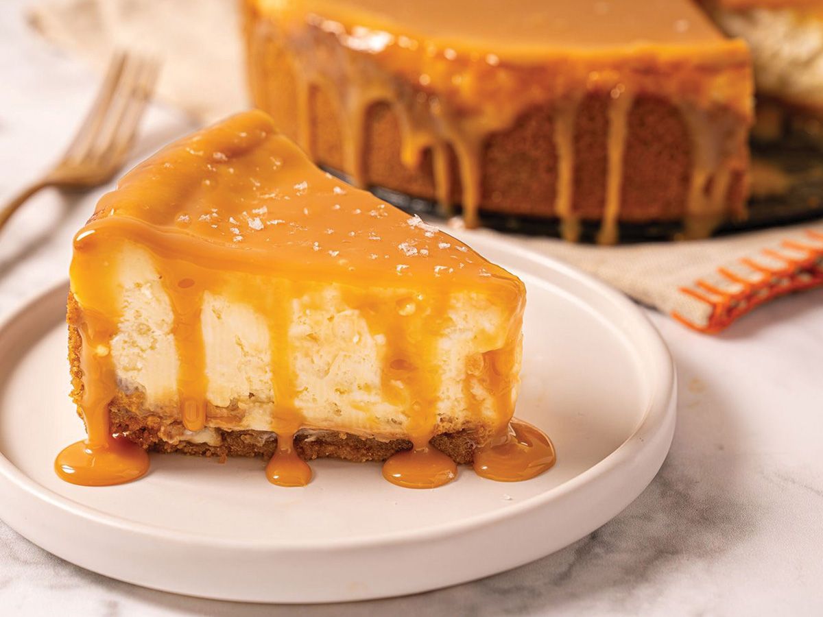 caramel cheesecake