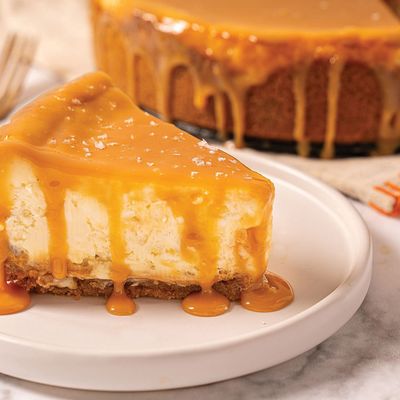 caramel cheesecake