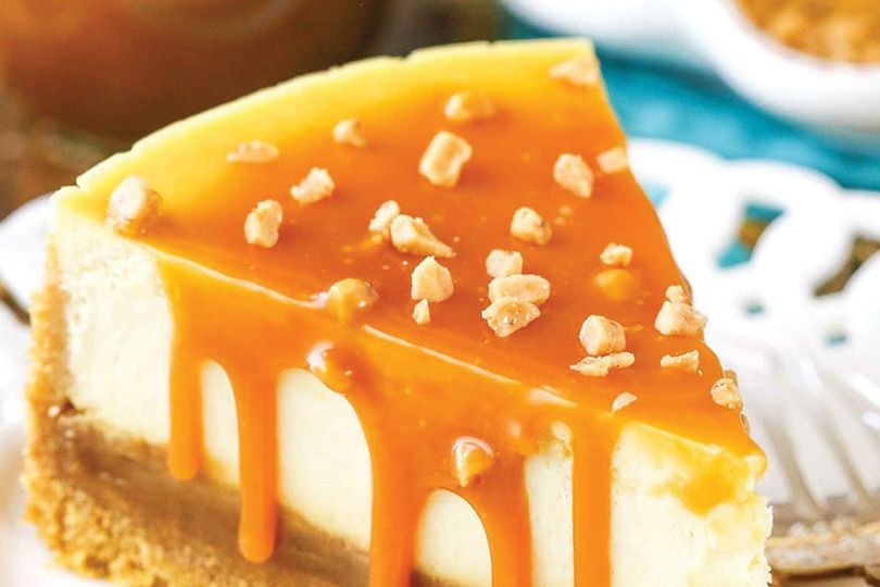 caramel cheesecake