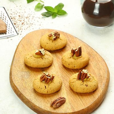 keto caramel pecan cookies