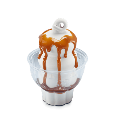 strawberry /caramel/ chocolate Sundae
