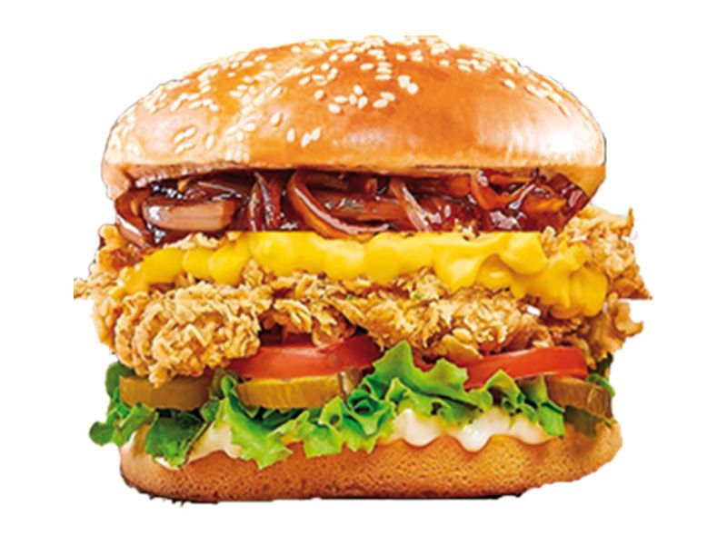 Caramelize Chicken Sandwich