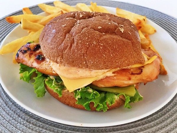 Santa Fe Chicken Sandwich