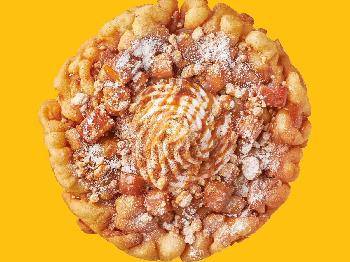 Apple Pie Funnel Cake