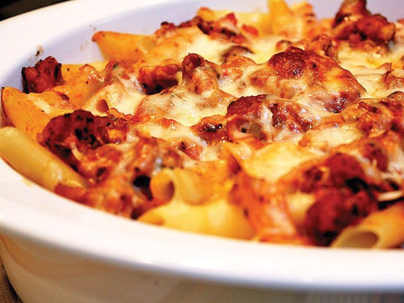 Crispy Pasta Casserole