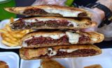 Meat Hawawshi With Cheese