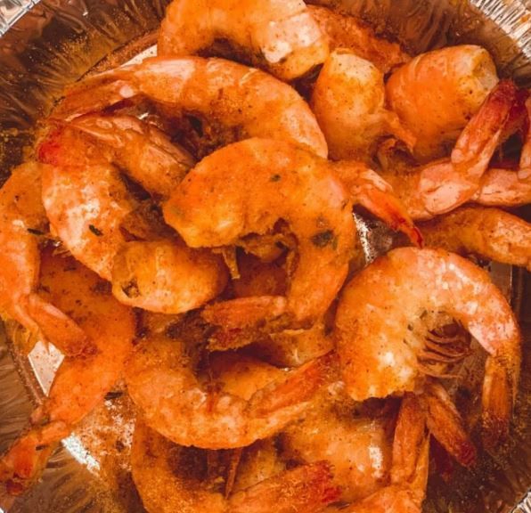 One kilo of jumbo shrimp