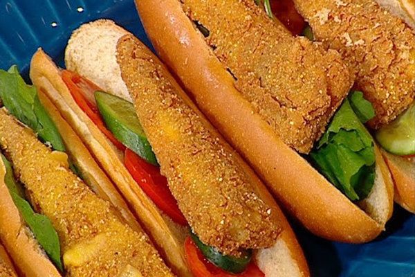 Fried Roumi Cheese Sandwich