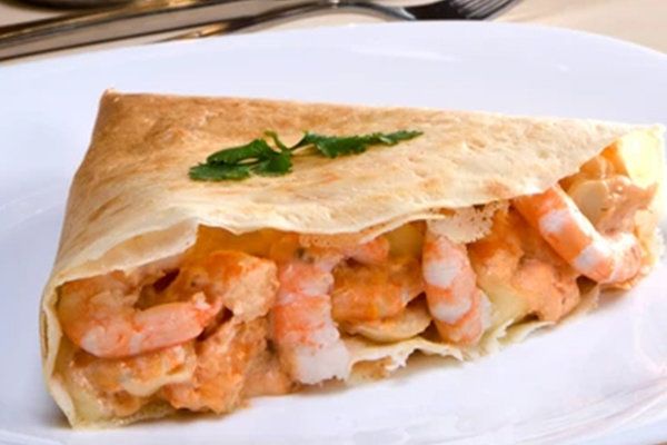 Seafood Crepe
