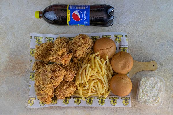 Broasted 9 Pieces Meals