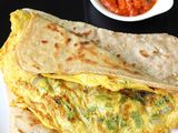 Chapati With Omelette