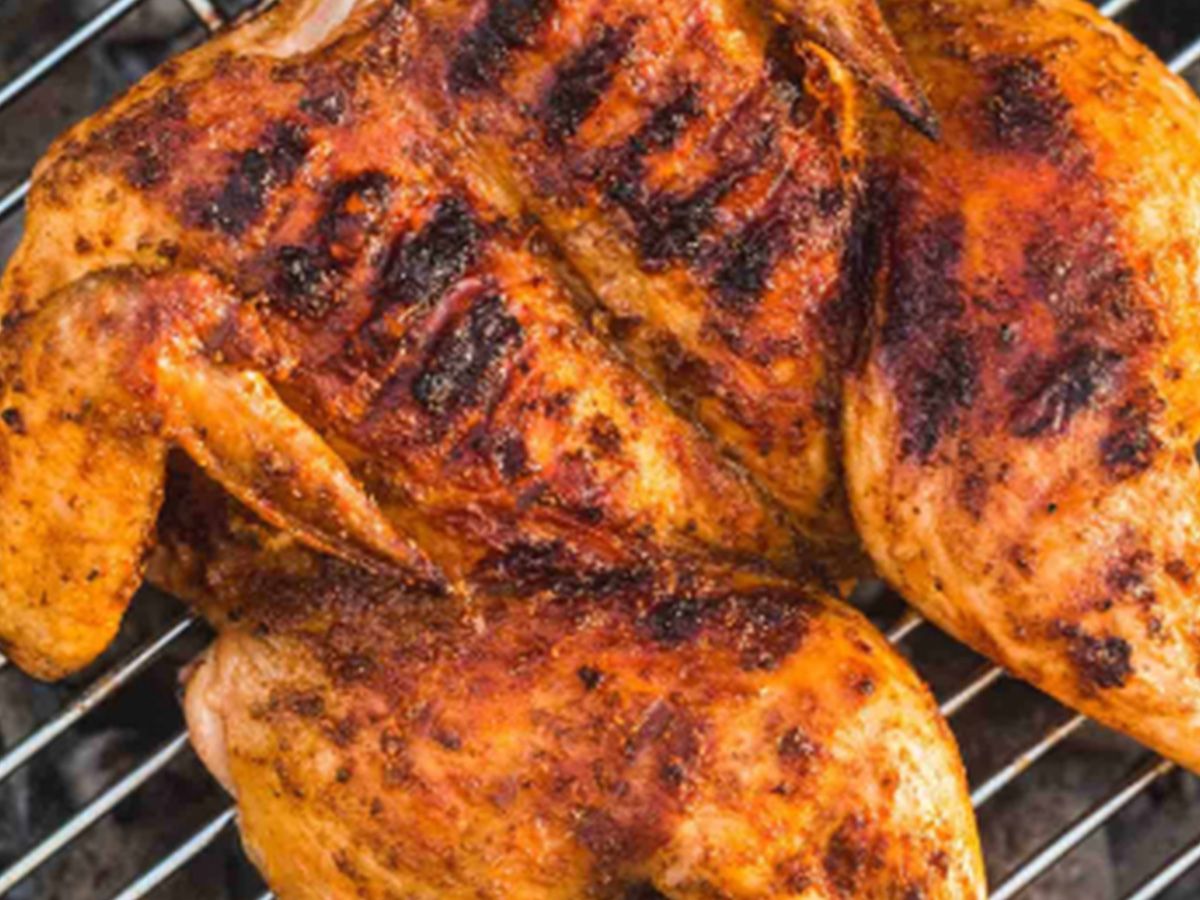 charcoal Grilled chicken