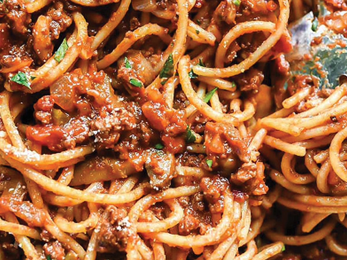 Spaghetti Chicken Shawarma pasta