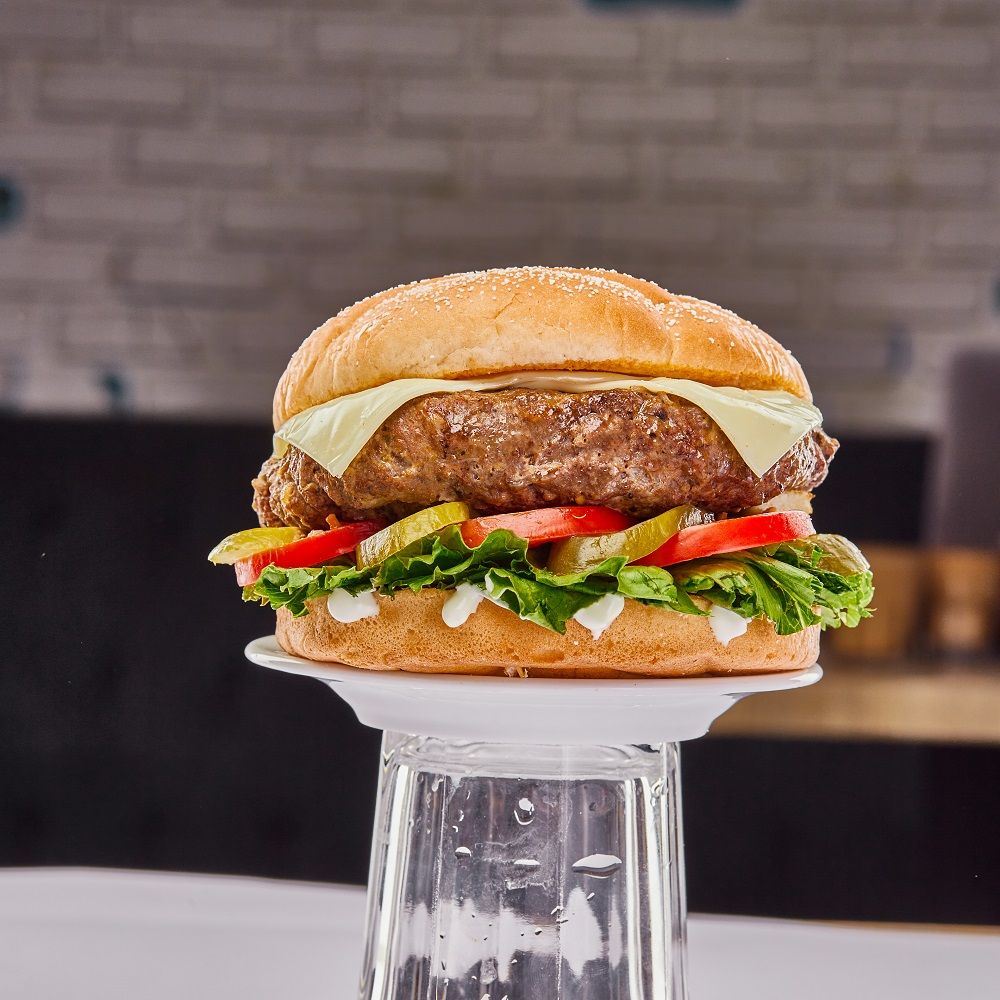 cheese beef burger