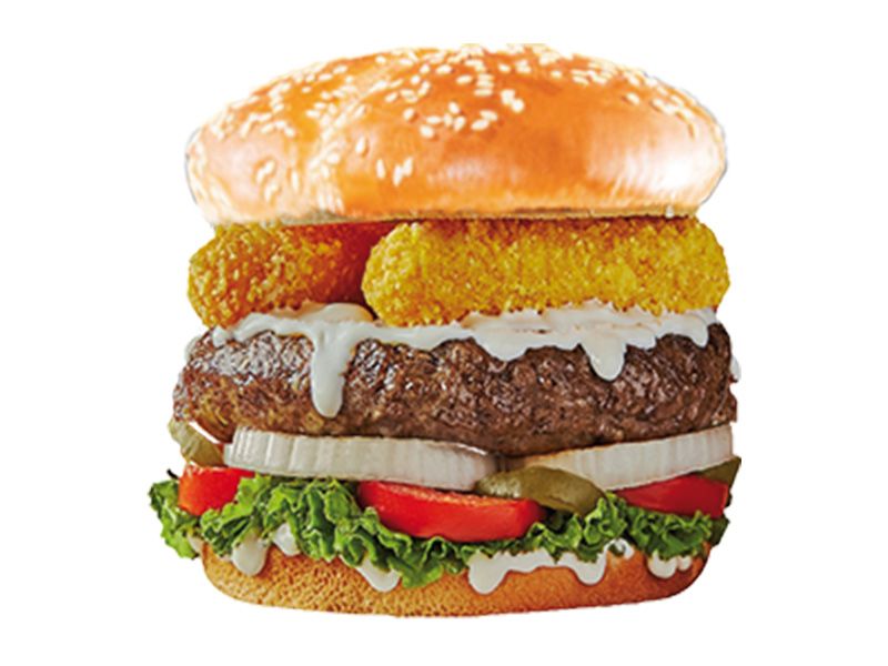 Beef Cheesy Burger Sandwich 170gm