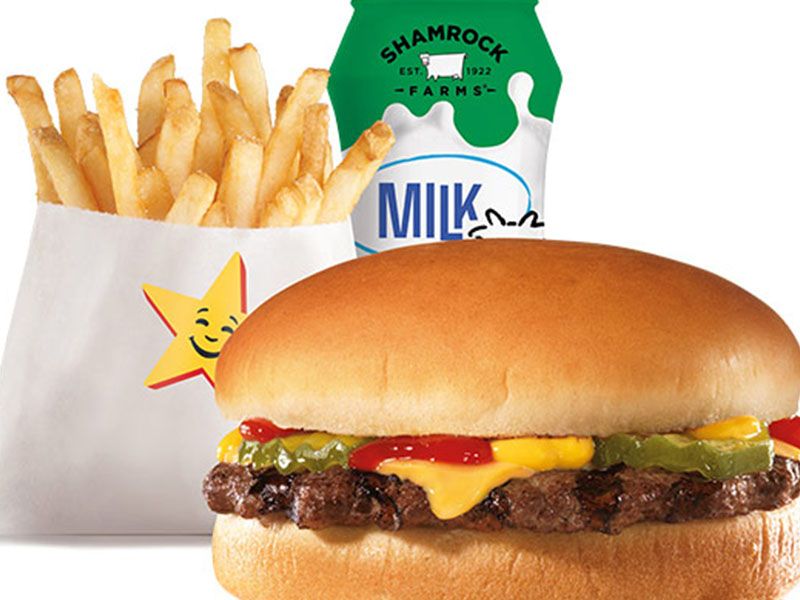 Cheese Burger Meal
