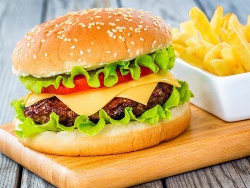 Cheese Burger Sandwich