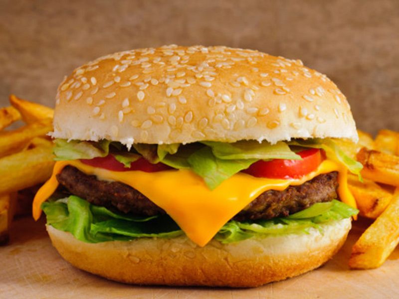 Cheese Burger Sandwich
