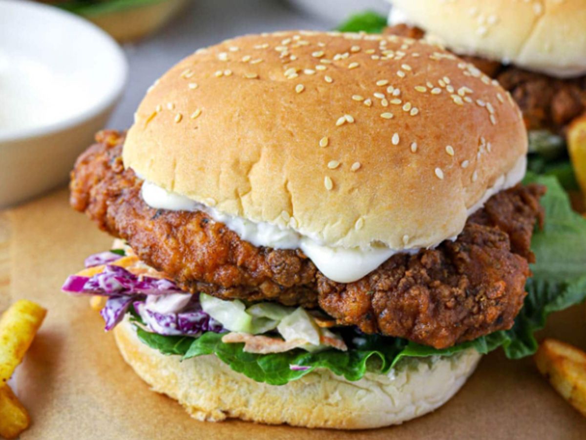 Chicken Cheese Burger