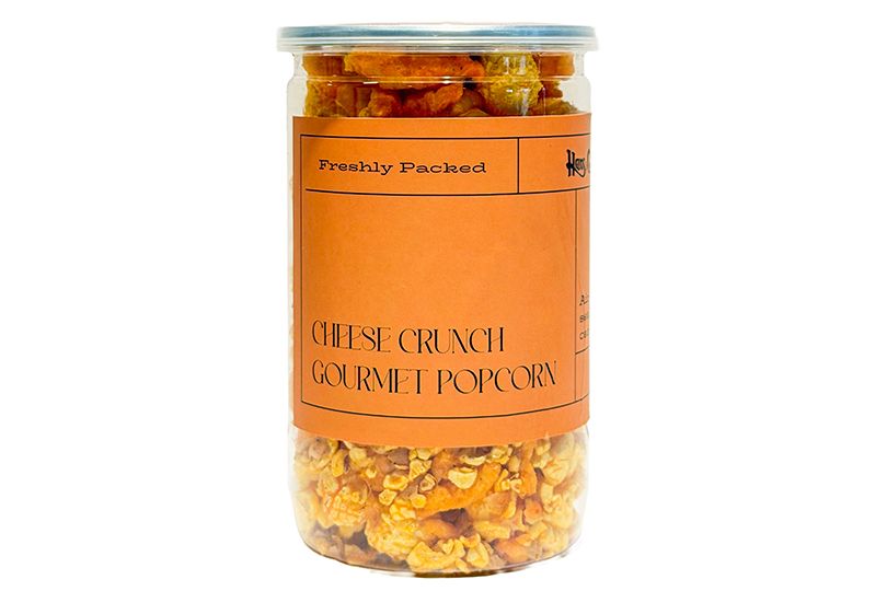 Cheese Crunch Gourmet Pop Corn Can
