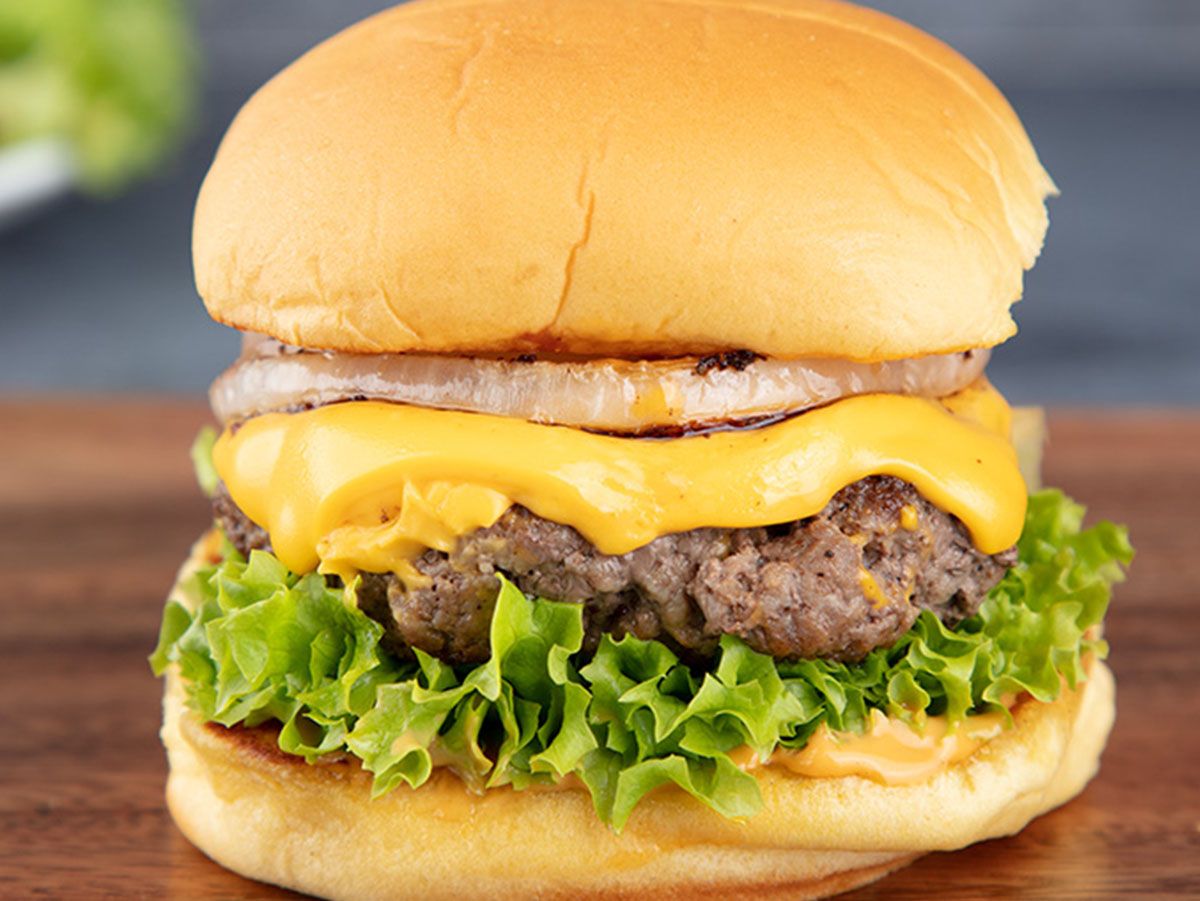 Cheese Filled Burger