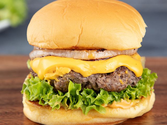 Cheese Filled Burger