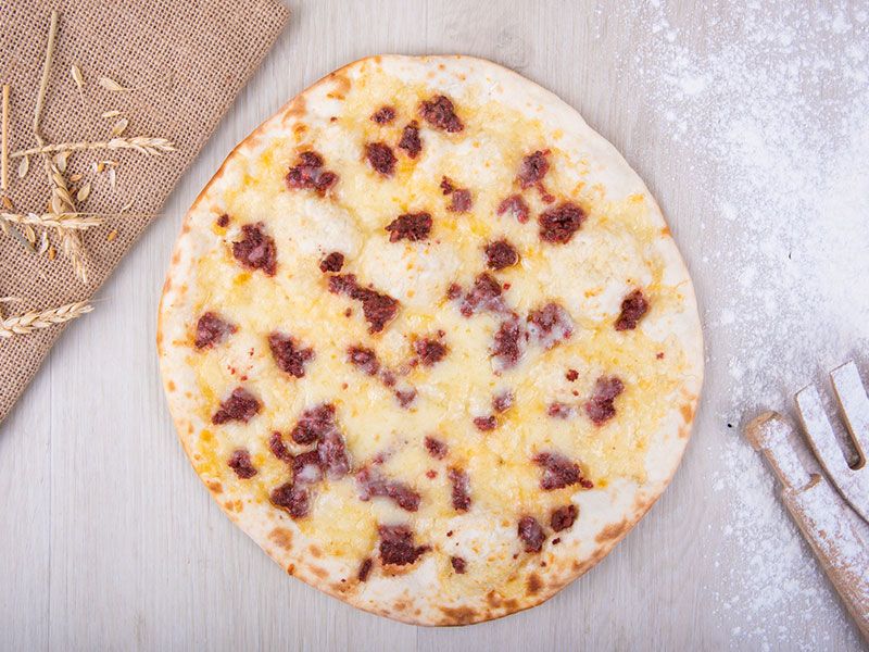 Minced Meat Pizza