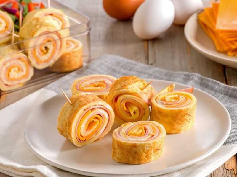 Cheese Roll Omelette