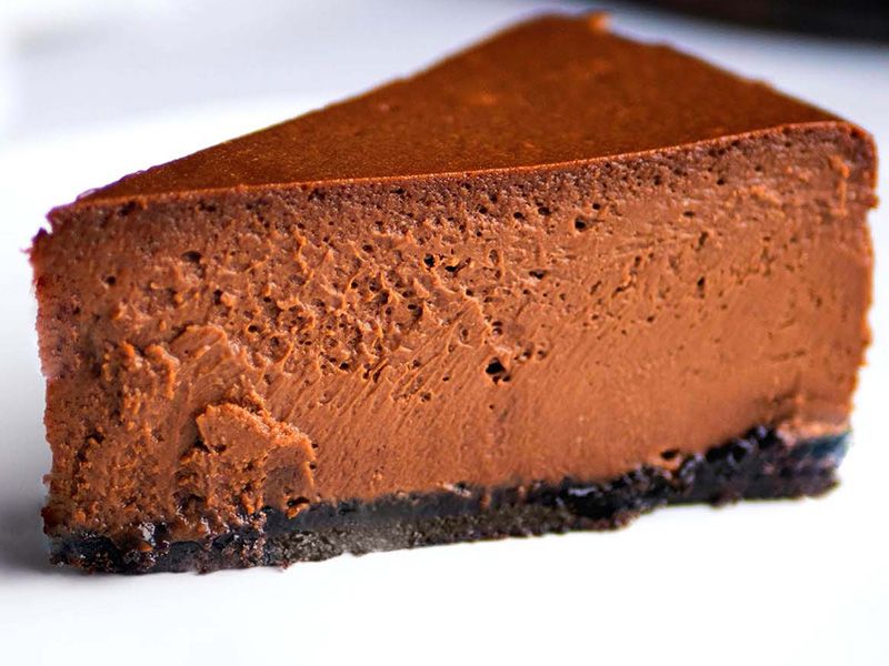 chocolate cheesecake
