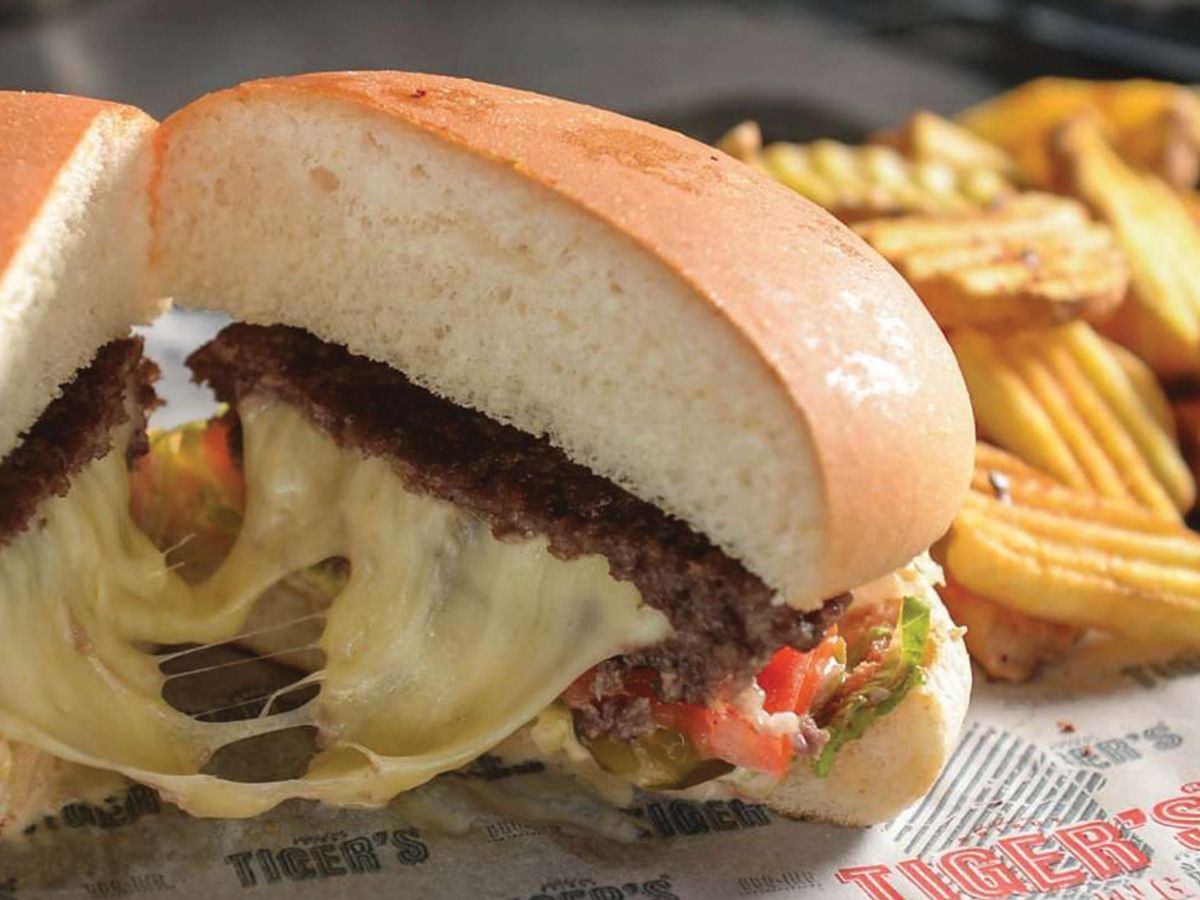 Cheesy Core Burger Sandwich