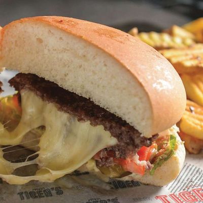 Cheesy Core Burger Sandwich