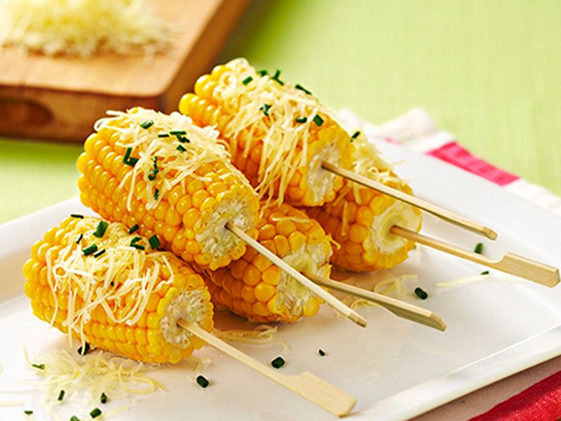 Cheesy Corn On The Cob