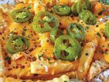 Cheese fries and jalapeno