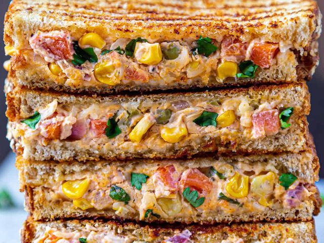 Cheesy Tuna Toast