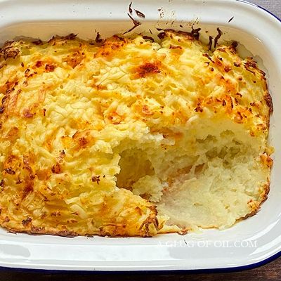 Mashed With Roomi Cheese