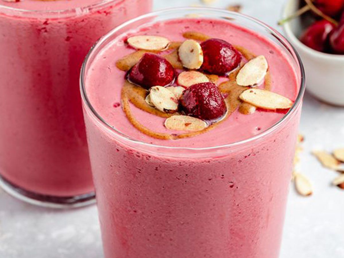 Cherry Almond Smoothie
