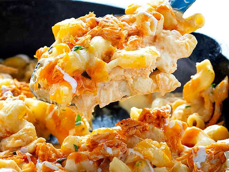 Chicken Mac And Cheese Pasta
