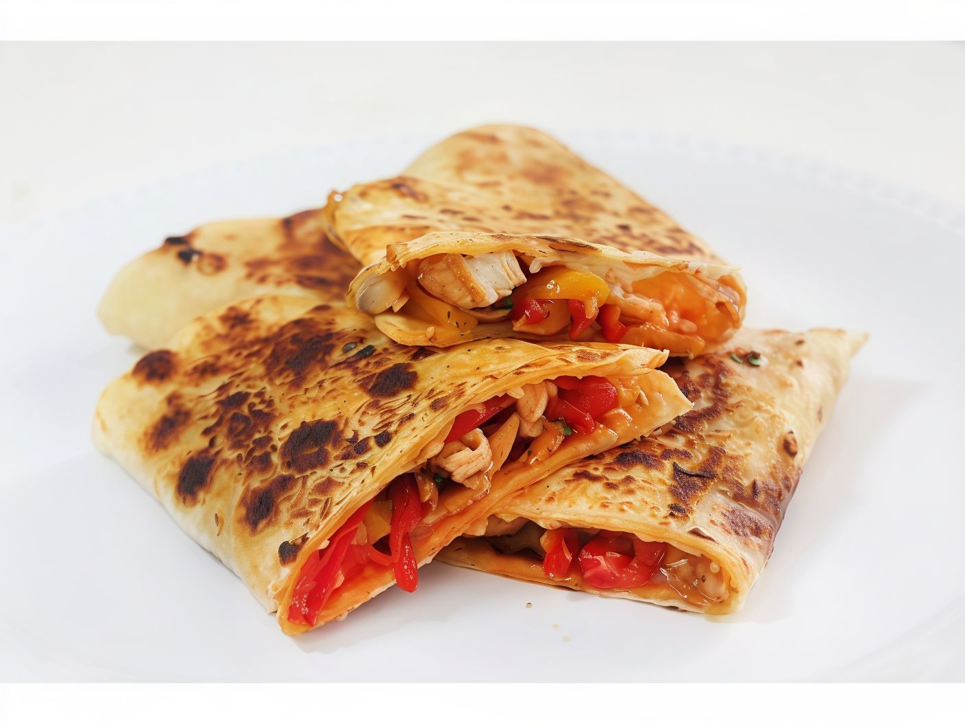 Chicken Shawerma Crepe