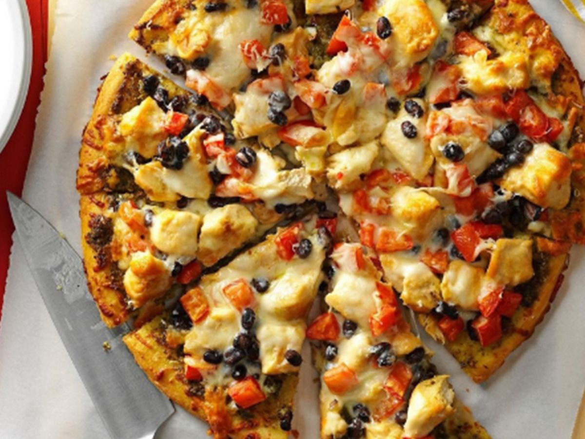 Chicken cheese Pizza