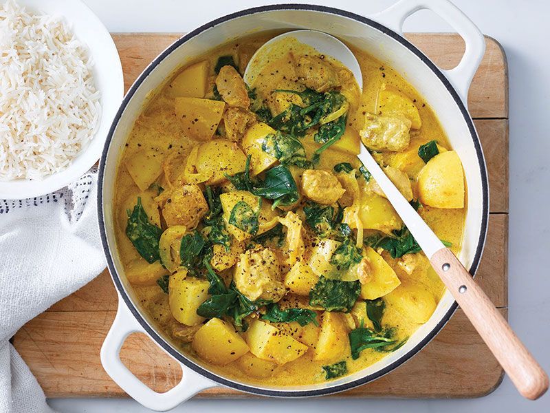Chicken Lemon Curry Pasta