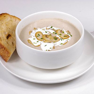 chicken and mushroom creamy soup