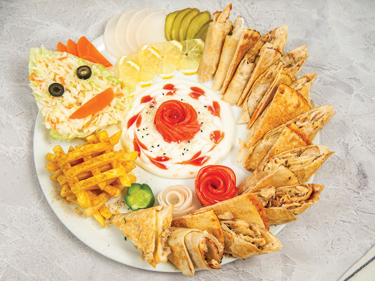 Chicken Arabian Shawarma