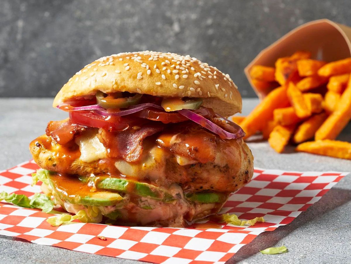 Back Fire Chicken Burger