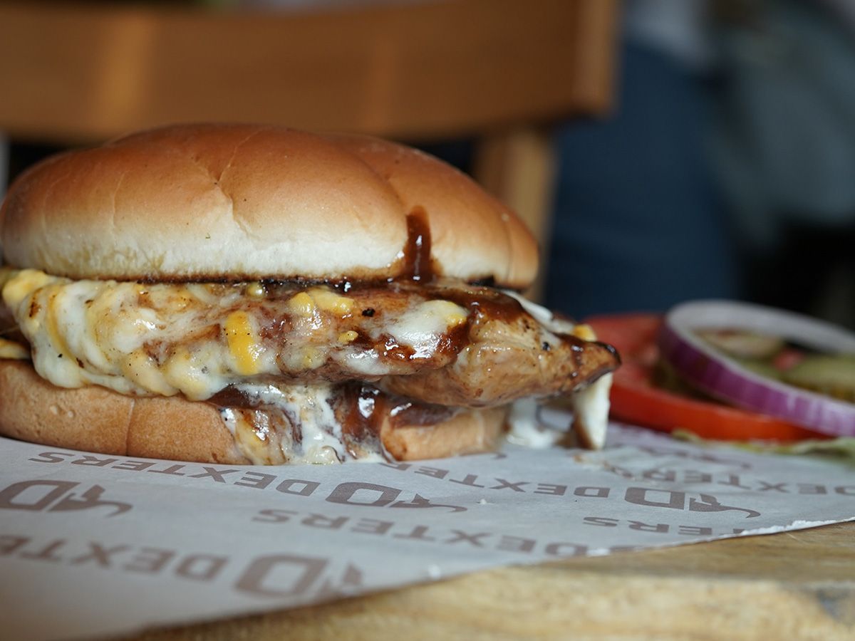 BBQ Chicken Sandwich (Bun Bread)